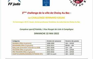 Challenge Choisy au Bac 22 mai 2022