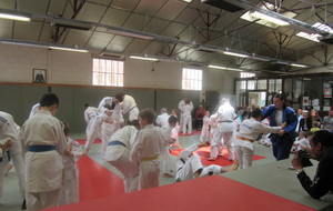 Echanges entre judokas